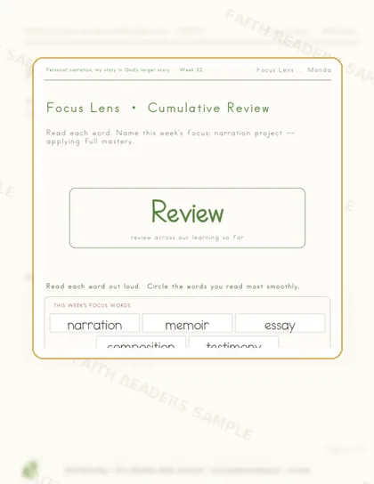 Grade 5 · Week 31 lesson preview 1