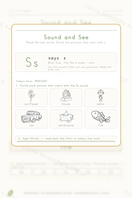 Kindergarten Week 1 Tue - Reader thumbnail preview