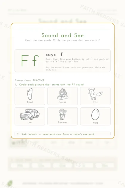 Kindergarten · Week 10 lesson preview 2