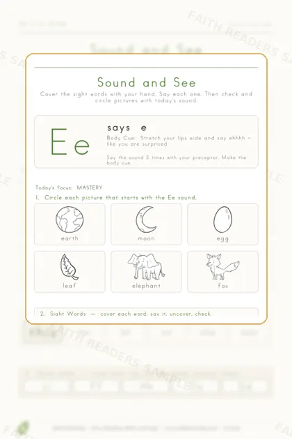 Kindergarten · Week 12 lesson preview 3