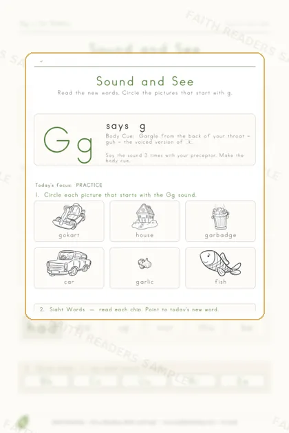 Kindergarten · Week 17 lesson preview 2