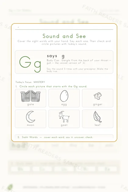 Kindergarten · Week 17 lesson preview 3