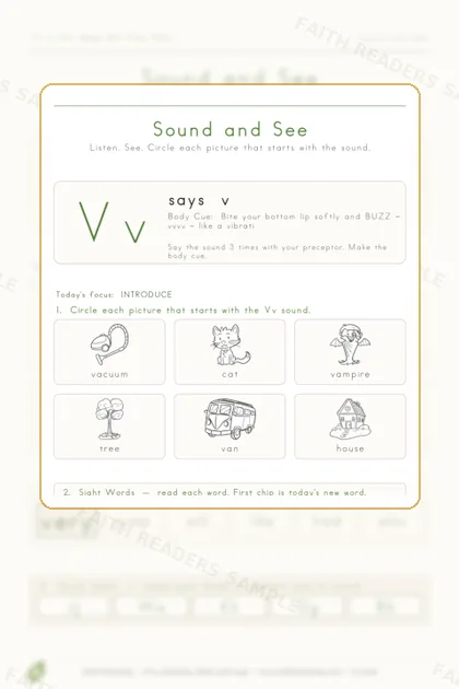 Kindergarten · Week 21 lesson preview 1