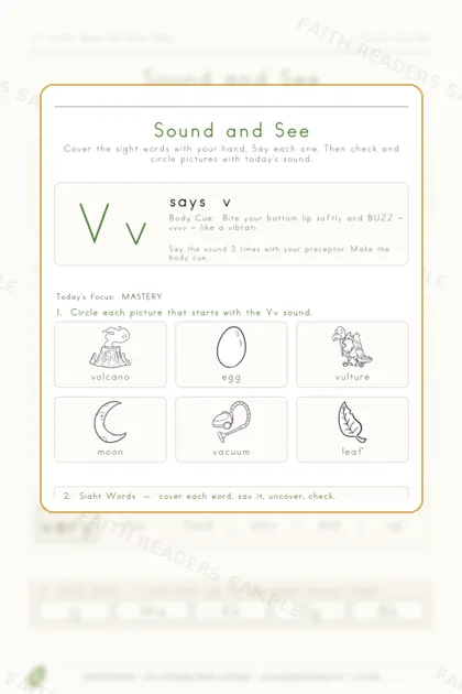 Kindergarten · Week 21 lesson preview 3