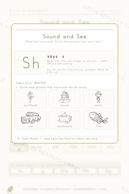 Kindergarten · Week 22 lesson preview 2