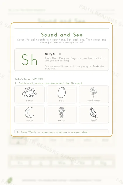 Kindergarten · Week 22 lesson preview 3