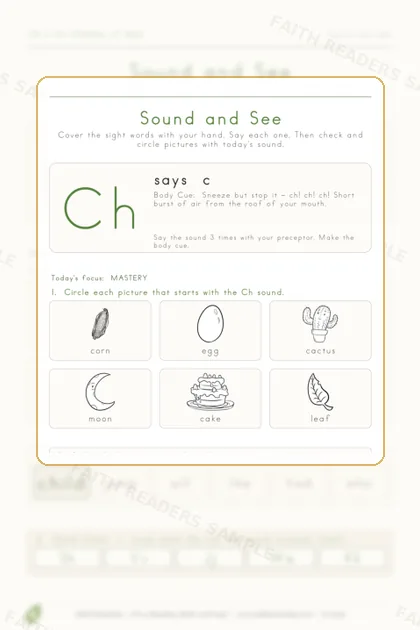 Kindergarten · Week 23 lesson preview 3