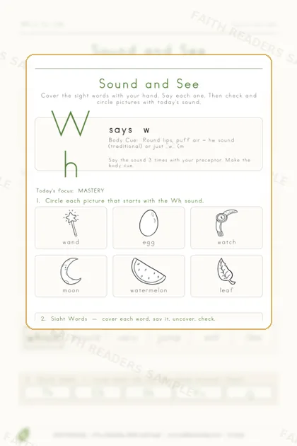 Kindergarten · Week 25 lesson preview 3