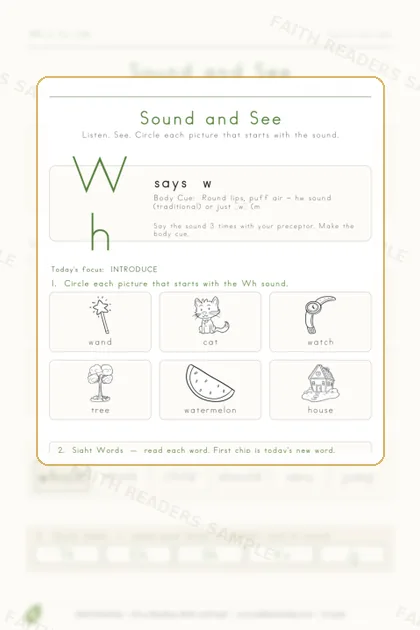Kindergarten · Week 25 lesson preview 1