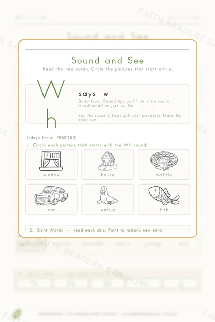 Kindergarten · Week 25 lesson preview 2