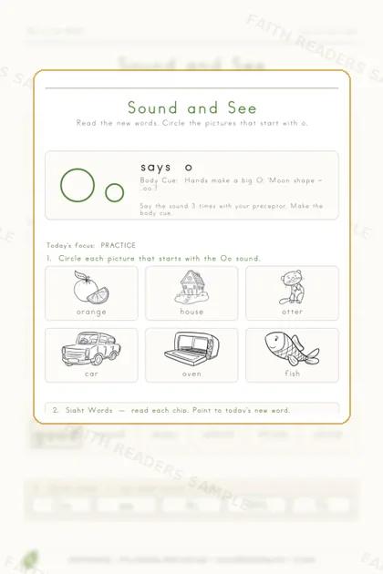 Kindergarten · Week 29 lesson preview 2