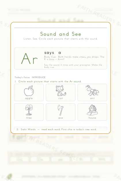 Kindergarten · Week 30 lesson preview 1