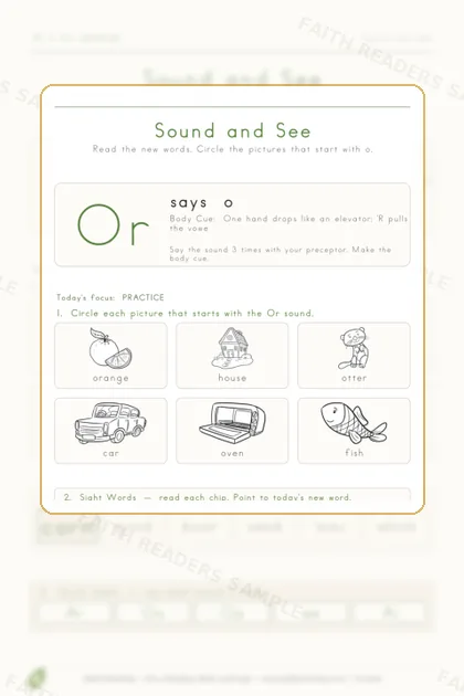 Kindergarten · Week 31 lesson preview 2