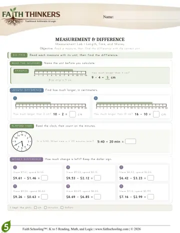Measurement (Practice 3)