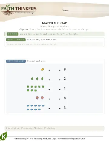 Interactive & Puzzles - Matching (Practice 1)