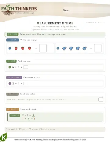 Money And Measurement (Practice 3)