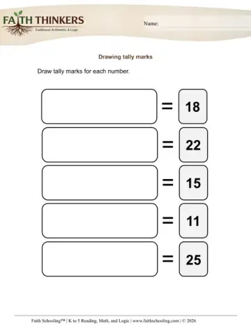 Tally Marks 4