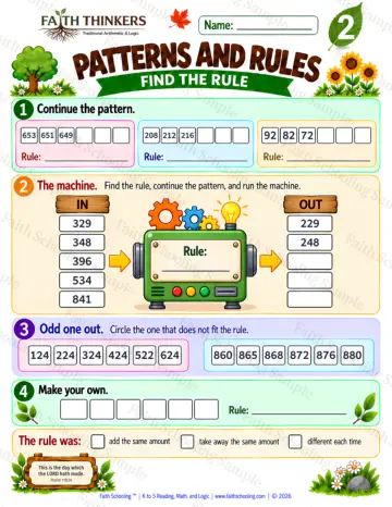 2nd Grade math worksheet — Skip Counting Practice 9