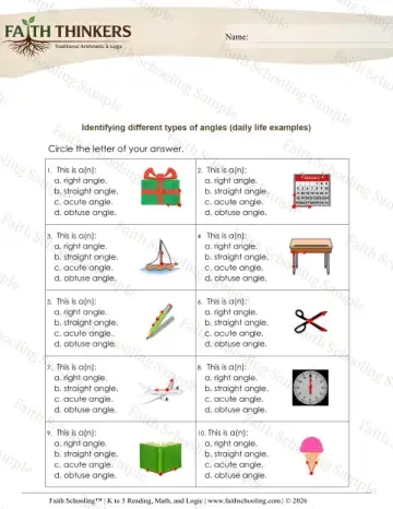 3rd Grade math worksheet — Polygons and Classifying Shapes. Geometry Classifying Angles 5