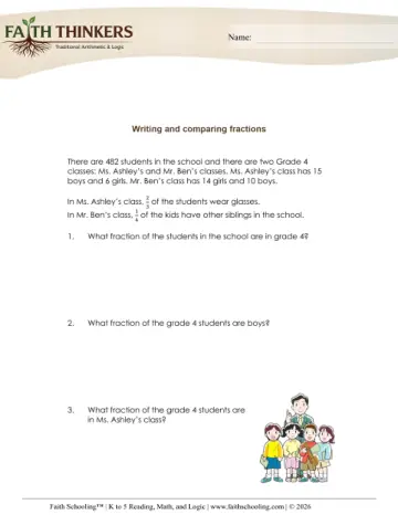 Word Problems Fractions 5