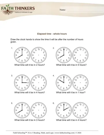 Elapsed Time Hours 1