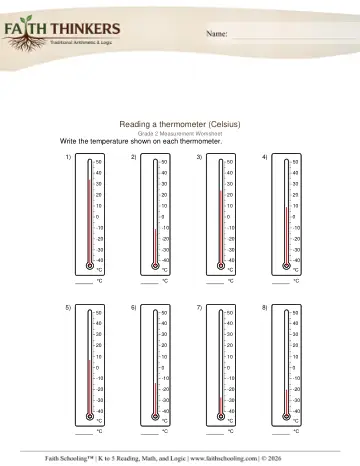 Grade 3 Math: Weight Mass — worksheet preview
