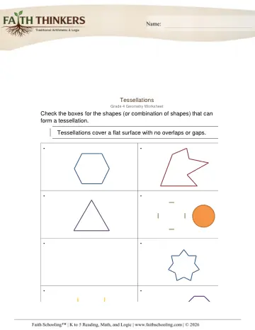 Geometry Tessellations 2