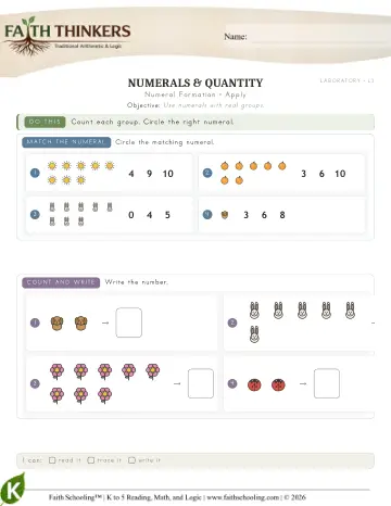 Numeral Formation (Practice 2)