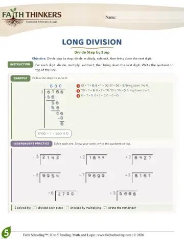 Long Division (Practice 3)