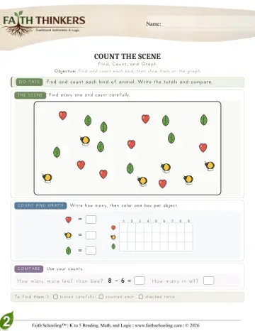 Grade 2 Math: Interactive & Puzzles — worksheet preview