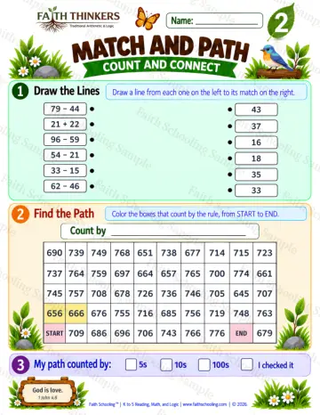 2nd Grade math worksheet — Interactive & Puzzles Practice 9