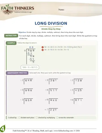 Long Division (Practice 2)