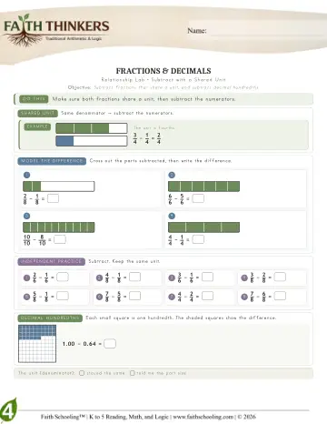 Fractions (Practice 2)