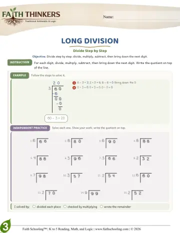 Long Division (Practice 2)