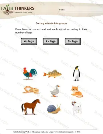 1st Grade math worksheet — Collecting and Sorting Data. Sorting Data 3