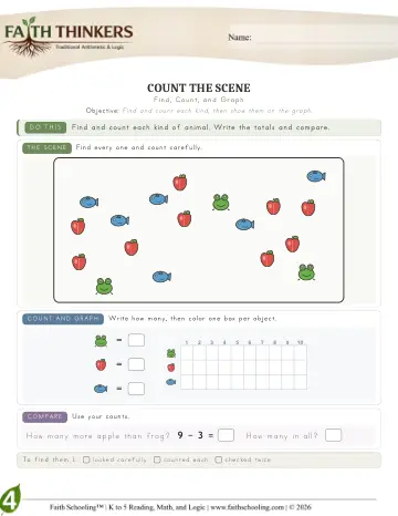 Grade 4 Math: Interactive & Puzzles — worksheet preview