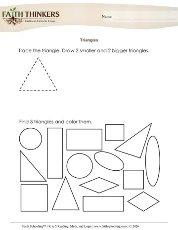 Geometry Identify Triangles