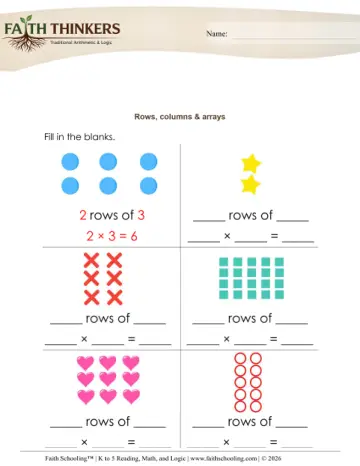 Multiply Rows Columns 3