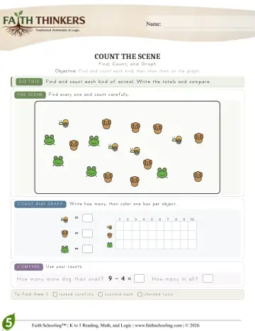 Grade 5 Math: Interactive & Puzzles — worksheet preview