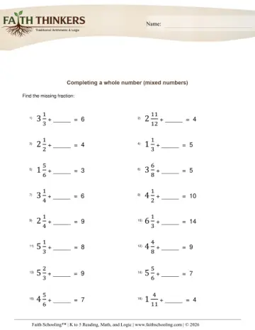 Grade 3 Math: Rounding Estimation — worksheet preview