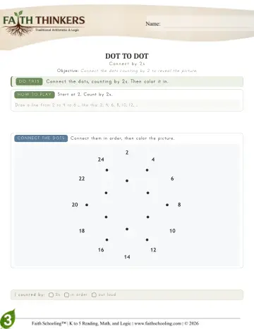 Interactive & Puzzles - Dottodot (Practice 1)