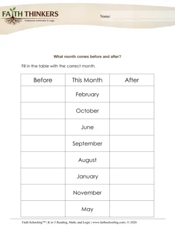 Grade 2 Math: Calendar Seasons — worksheet preview