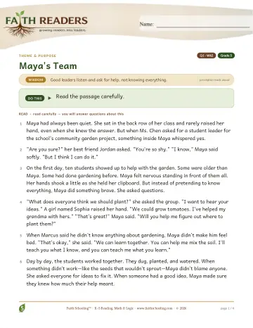 Reading Comprehension — Theme And Purpose (Practice 2) (Practice 1)
