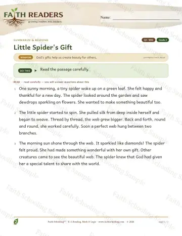 2nd Grade reading comprehension worksheet — Reading Comprehension — Summarize And Respond (Practice 2) (Practice 3)