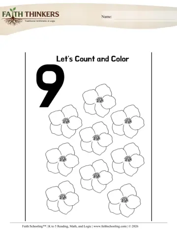 Count and Color (Practice Set 1)