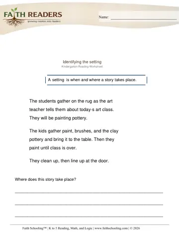 Settings (Practice Set 1)