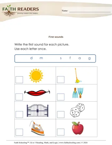 Phoneme Isolation (Practice Set 1)