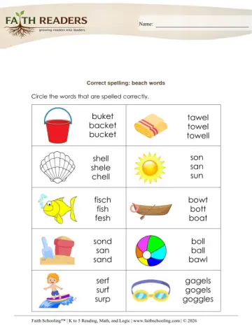 Circle Word (Practice Set 2)