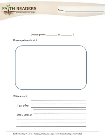 Opinion Writing Prompts (Practice Set 14)