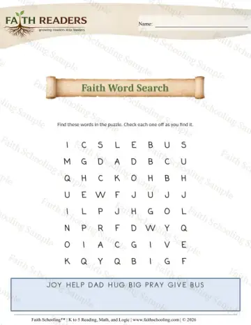 Kindergarten phonics worksheet — K Spelling Word Search 4 Word Search